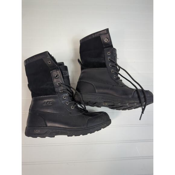 UGG Butte ll CWR Black Waterproof Snow Boot 5 - Picture 8 of 9